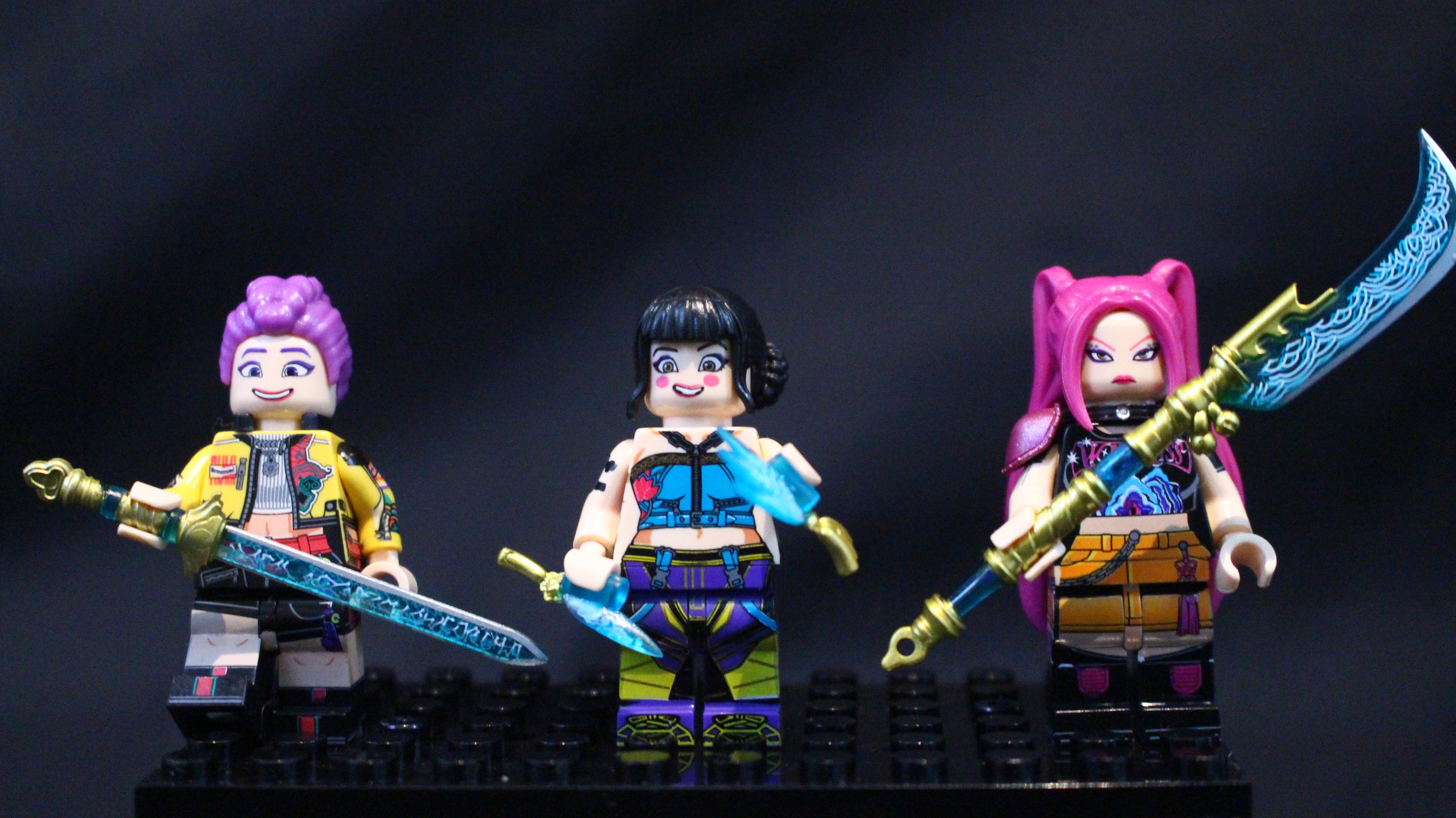 Neon Huntress Trio